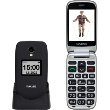 Evolveo - EasyPhone FS, téléphone à clapet 2.8