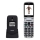 Evolveo - EasyPhone FS téléphone portable à clapet pour seniors 2,8