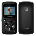 Evolveo - EasyPhone ID téléphone mobile pour seniors, noir