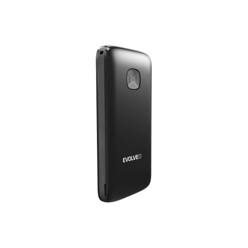 Evolveo - EasyPhone ID téléphone mobile pour seniors, noir