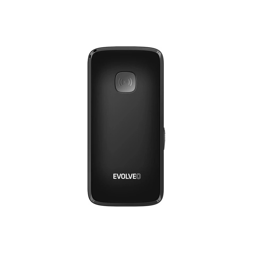 Evolveo - EasyPhone ID téléphone mobile pour seniors, noir