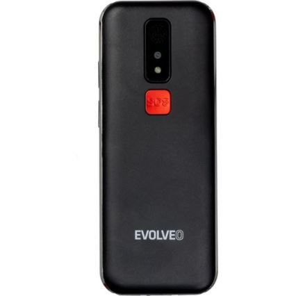 Evolveo - EasyPhone LT 4G, téléphone portable pour seniors, noir