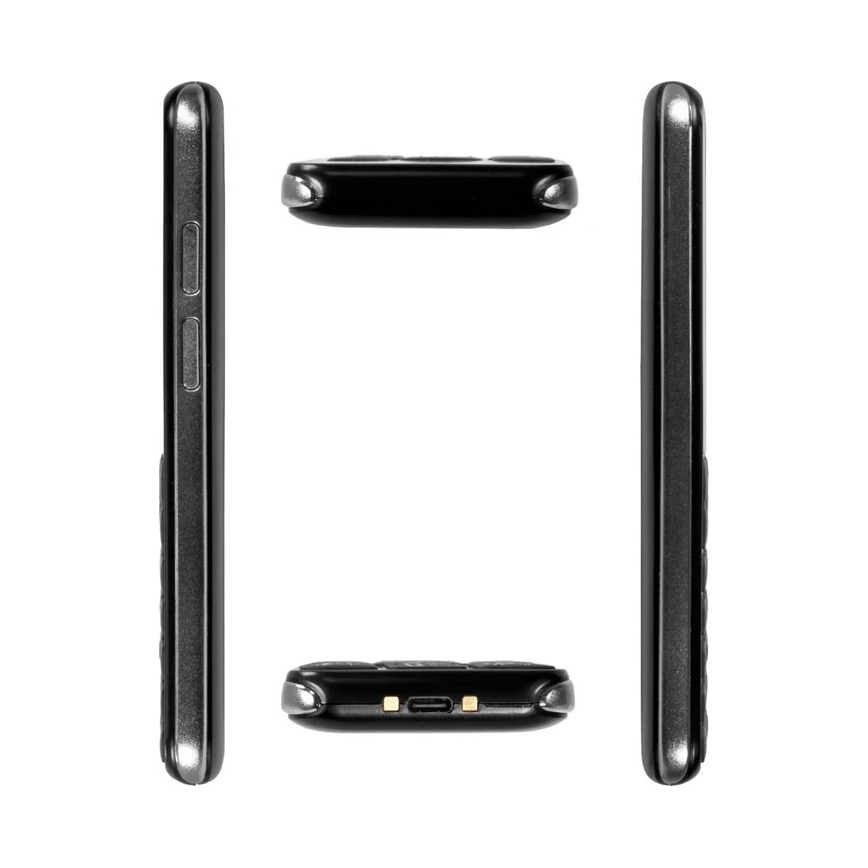 Evolveo - EasyPhone LT, téléphone mobile 4G pour seniors, noir