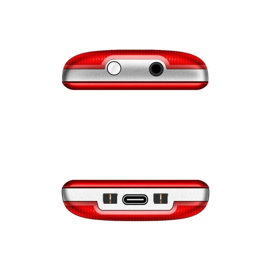 Evolveo - EasyPhone téléphone mobile pour seniors rouge