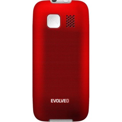 Evolveo - EasyPhone, téléphone portable pour seniors, rouge