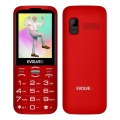 Evolveo - EasyPhone XO, téléphone portable pour seniors rouge
