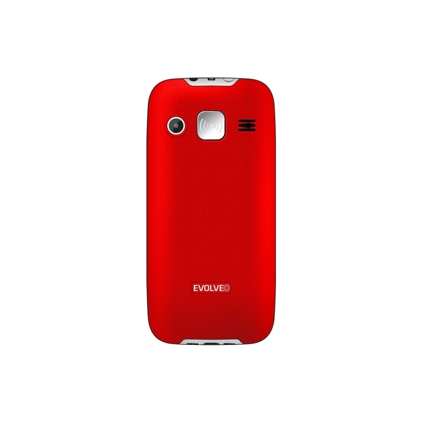 Evolveo - EasyPhone XR 4G téléphone mobile pour seniors rouge