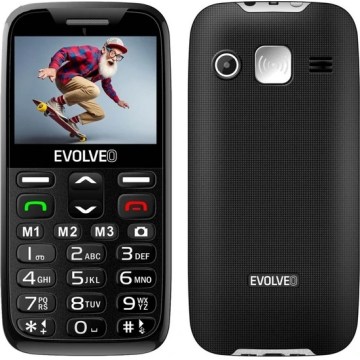 Evolveo - EasyPhone XR, téléphone 4G pour seniors, noir