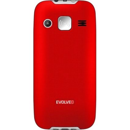 Evolveo - EasyPhone XR, téléphone mobile 4G pour seniors, rouge