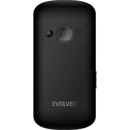 Evolveo - EasyPhone XS, téléphone mobile pour seniors noir