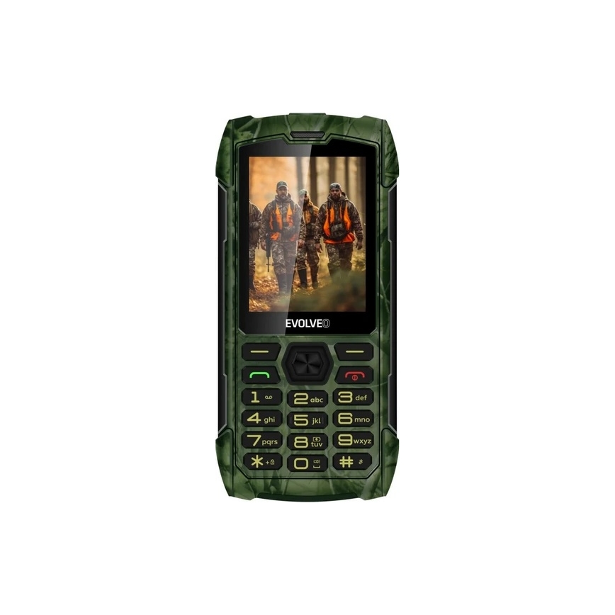 Evolveo - StrongPhone H1 téléphone étanche double SIM camouflage de chasse