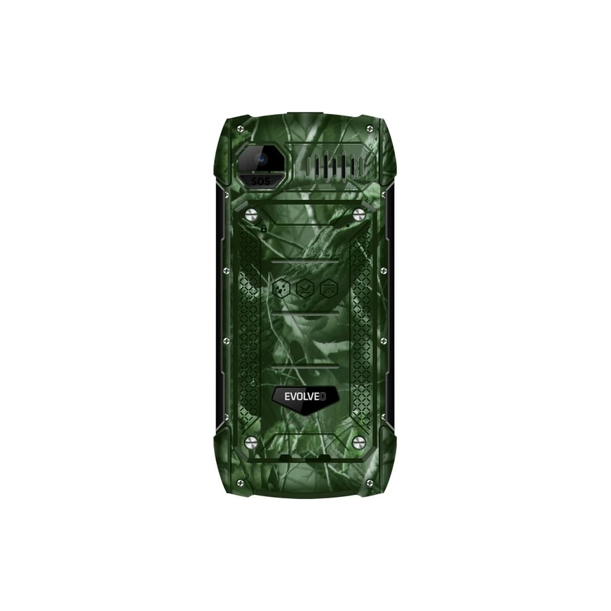 Evolveo - StrongPhone H1 téléphone étanche double SIM camouflage de chasse