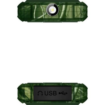 Evolveo - StrongPhone H1 téléphone étanche double SIM camouflage de chasse