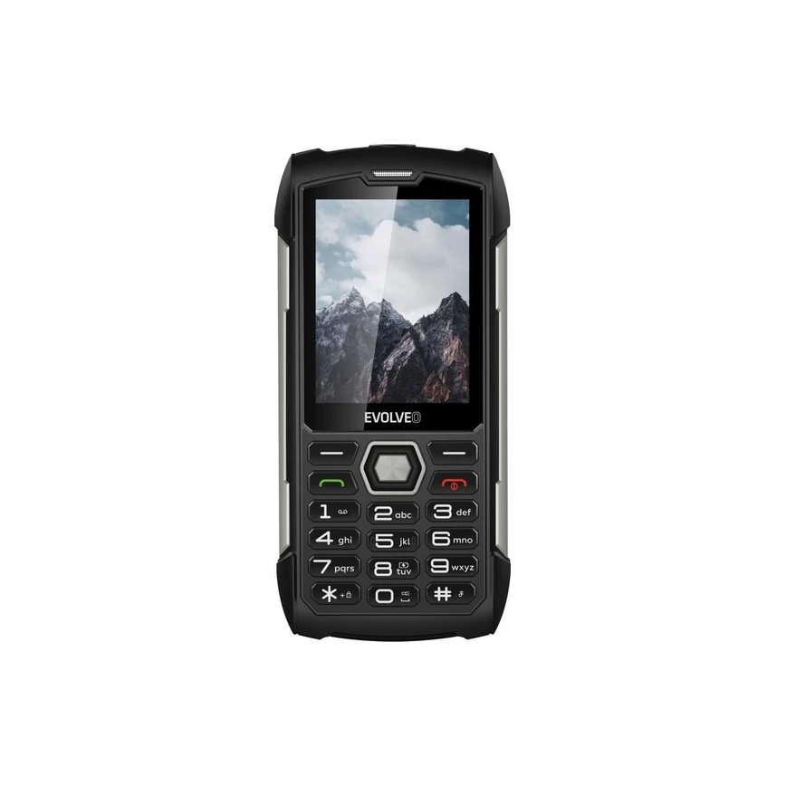 Evolveo - StrongPhone H1 téléphone étanche Double SIM noir/argent