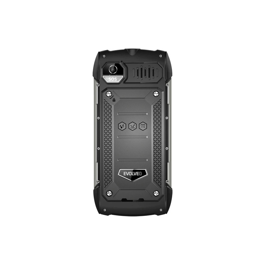 Evolveo - StrongPhone H1 téléphone étanche Double SIM noir/argent