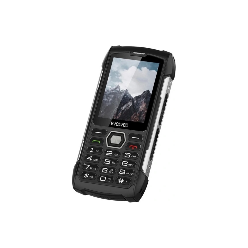 Evolveo - StrongPhone H1 téléphone étanche Double SIM noir/argent
