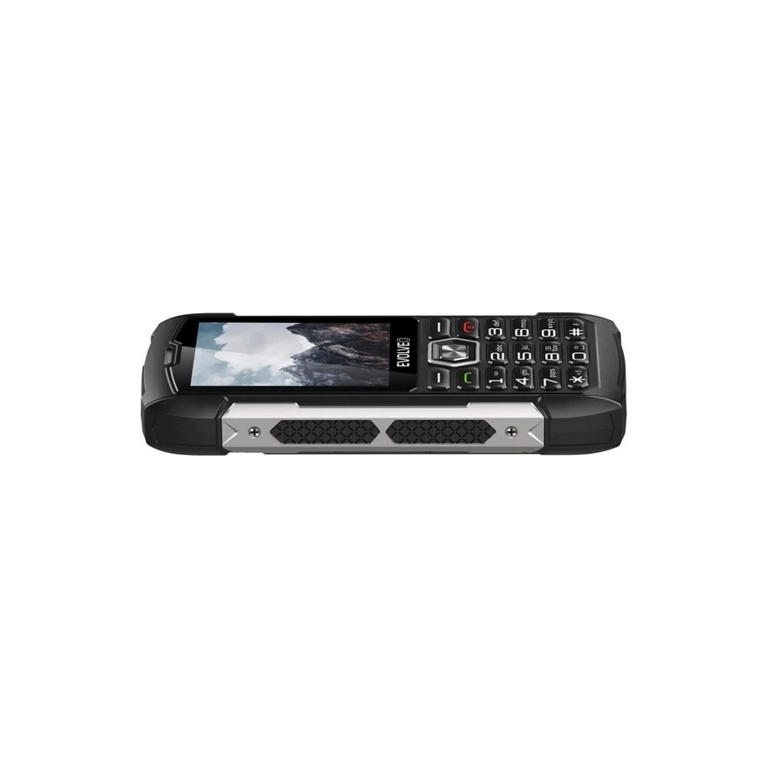 Evolveo - StrongPhone H1 téléphone étanche Double SIM noir/argent