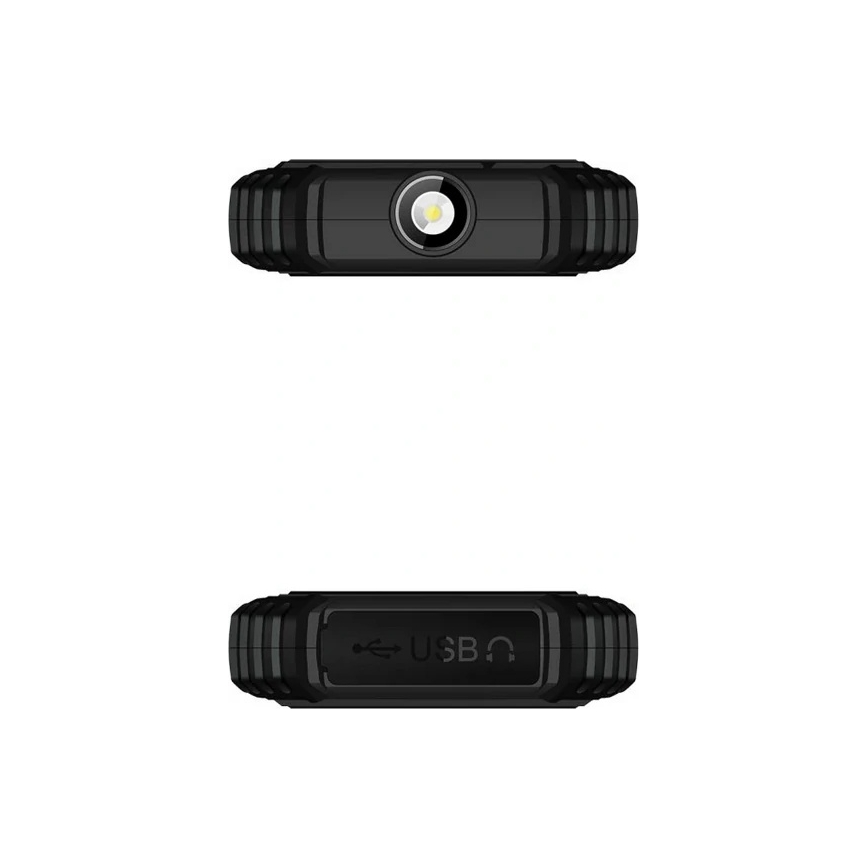 Evolveo - StrongPhone Q1, téléphone étanche double SIM, noir