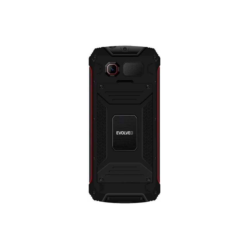 Evolveo - StrongPhone W4 téléphone étanche Double SIM noir/rouge
