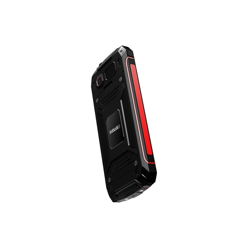 Evolveo - StrongPhone W4 téléphone étanche Double SIM noir/rouge