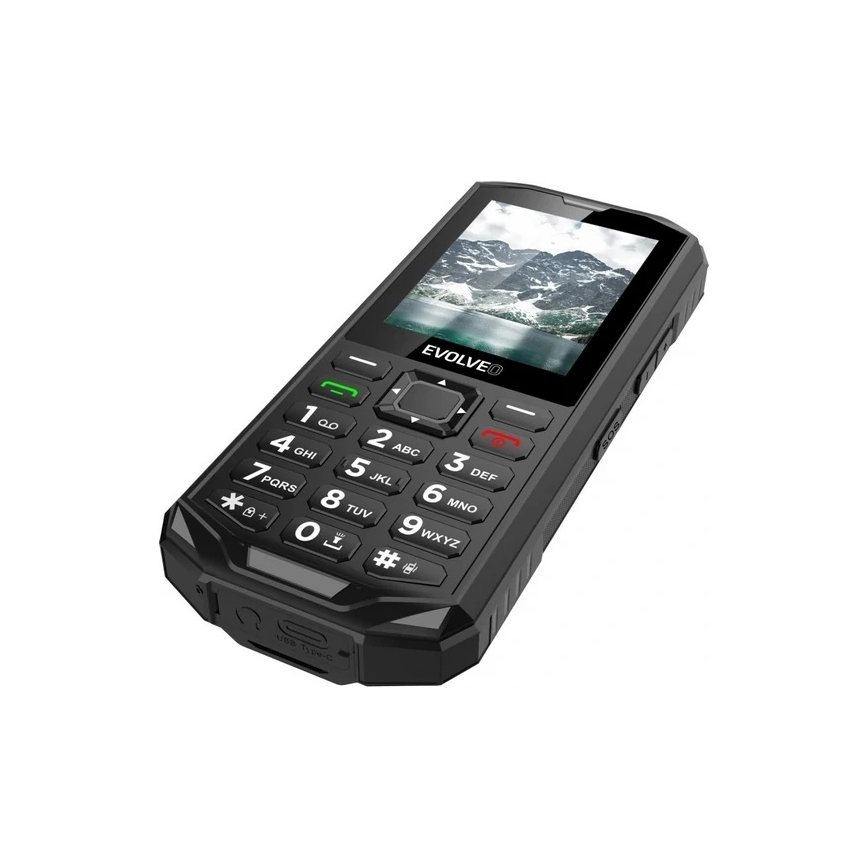 Evolveo - StrongPhone X5 téléphone étanche Double SIM noir/gris