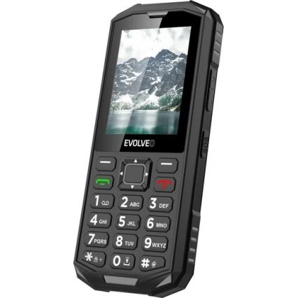 Evolveo - StrongPhone X5 téléphone étanche Double SIM noir/gris