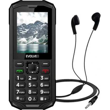 Evolveo - StrongPhone X5 téléphone étanche Double SIM noir/gris
