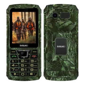 Evolveo - StrongPhone Z6 téléphone étanche Double SIM en camouflage de chasse