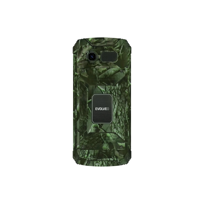 Evolveo - StrongPhone Z6, téléphone étanche double SIM, motif camouflage de chasse