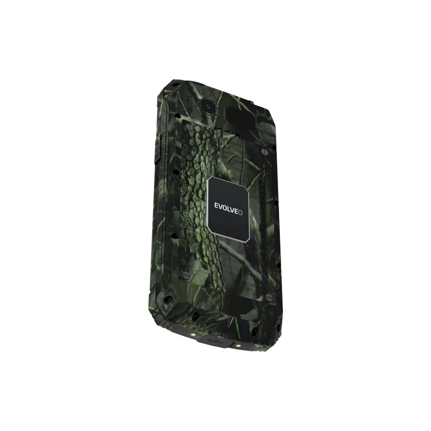 Evolveo - StrongPhone Z6, téléphone étanche double SIM, motif camouflage de chasse