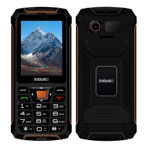 Evolveo - StrongPhone Z6 téléphone étanche double SIM noir/orange