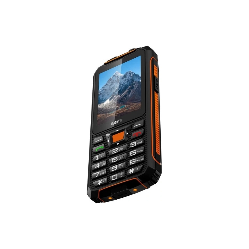 Evolveo - StrongPhone Z6 téléphone étanche double SIM noir/orange