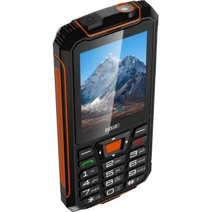 Evolveo - StrongPhone Z6 téléphone étanche double SIM noir/orange