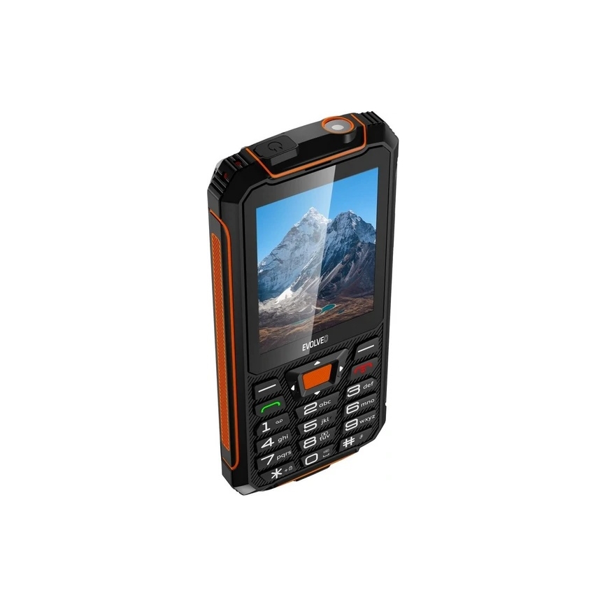 Evolveo - StrongPhone Z6 téléphone étanche double SIM noir/orange