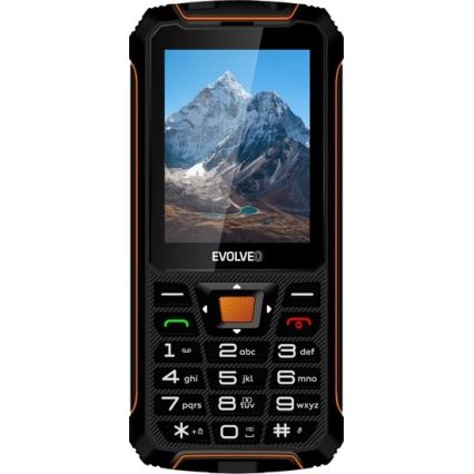 Evolveo - StrongPhone Z6 téléphone étanche double SIM noir/orange