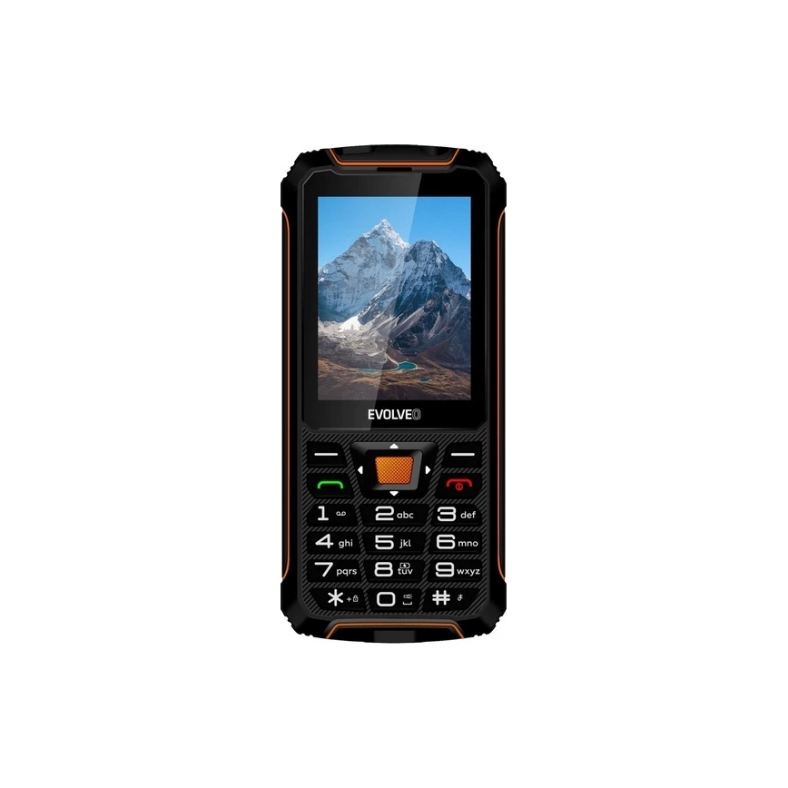Evolveo - StrongPhone Z6 téléphone étanche double SIM noir/orange