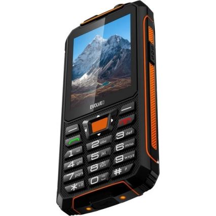 Evolveo - StrongPhone Z6 téléphone étanche Dual SIM noir/orange