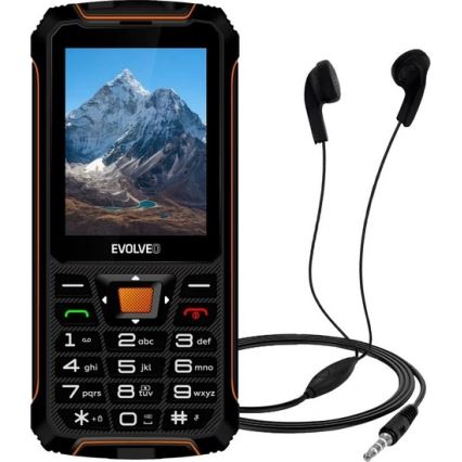 Evolveo - StrongPhone Z6 téléphone étanche Dual SIM noir/orange