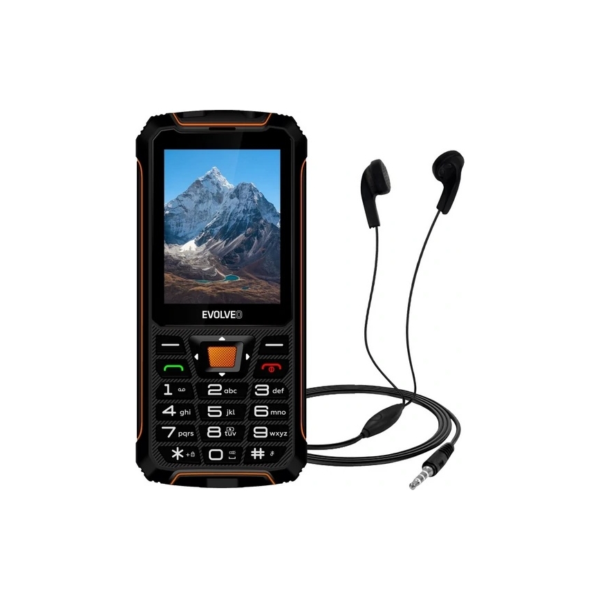 Evolveo - StrongPhone Z6 téléphone étanche Dual SIM noir/orange