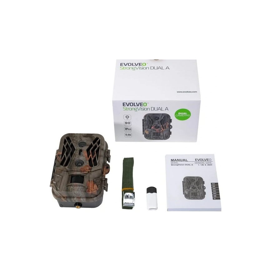 Evolveo - StrongVision DUAL A caméra de chasse/caméra de sécurité
