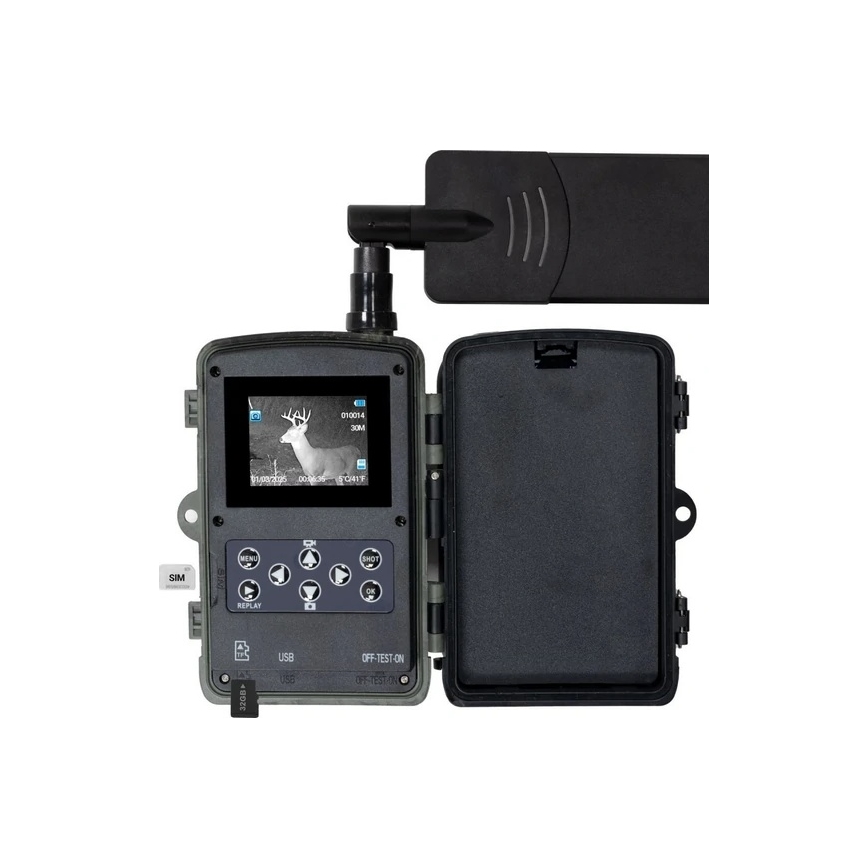 Evolveo - StrongVision LTE CLOUD Caméra piège 4G, 32 Go