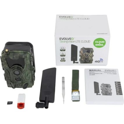 Evolveo - StrongVision LTE CLOUD, Phototrappe 4G, 32 Go