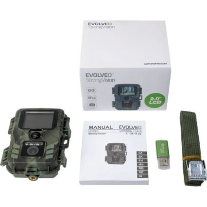 Evolveo - StrongVision MINI Wi-Fi caméra-piège/caméra de sécurité avec application mobile