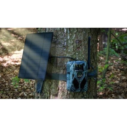 Evolveo - StrongVision Solar 4G, caméra de surveillance 4G avec application et panneau solaire