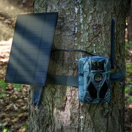 Evolveo - StrongVision Solar 4G, caméra de surveillance 4G avec application et panneau solaire