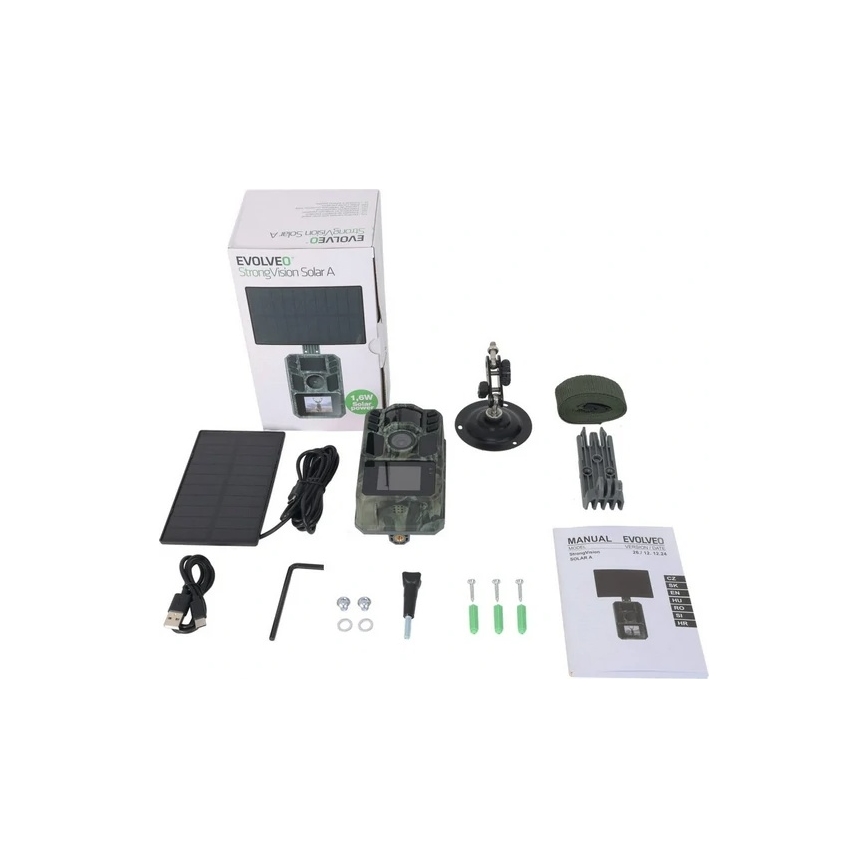 Evolveo - StrongVision Solar A caméra de chasse avec panneau solaire