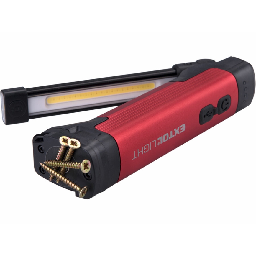 Extol - Lampe de travail rechargeable à intensité variable LED/3,7V 2600mAh IPX4