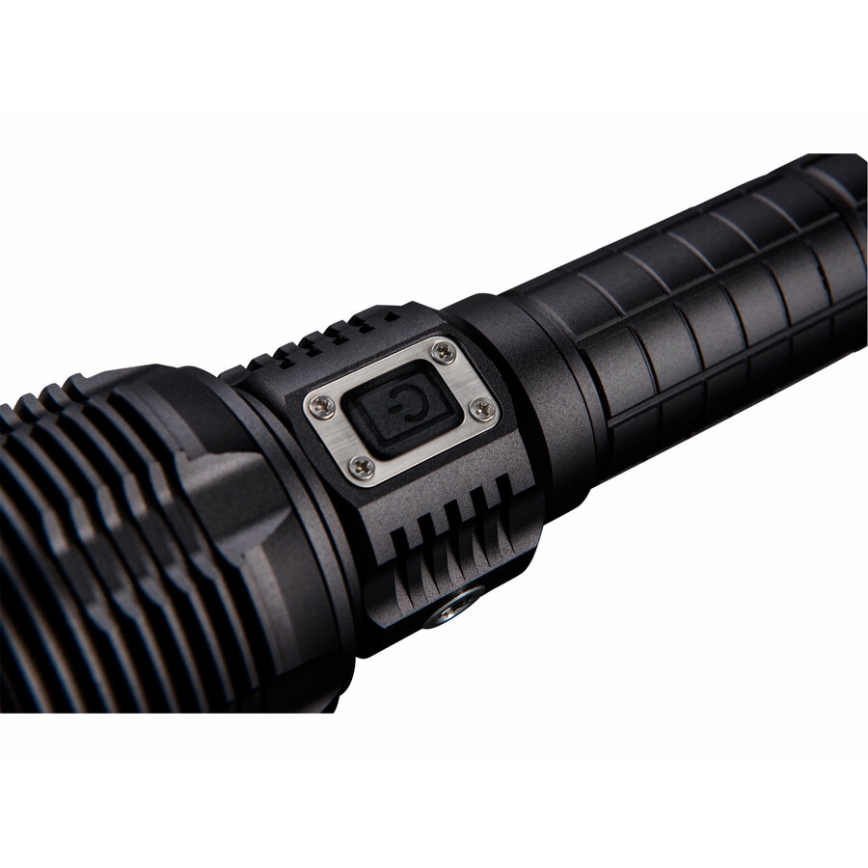 Extol - Lampe torche à intensité variable rechargeable avec une batterie portative LED/60W/10000 mAh 8000 lm IPX4 noir