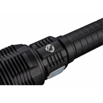 Extol - Lampe torche à intensité variable rechargeable avec une batterie portative LED/60W/10000 mAh 8000 lm IPX4 noir