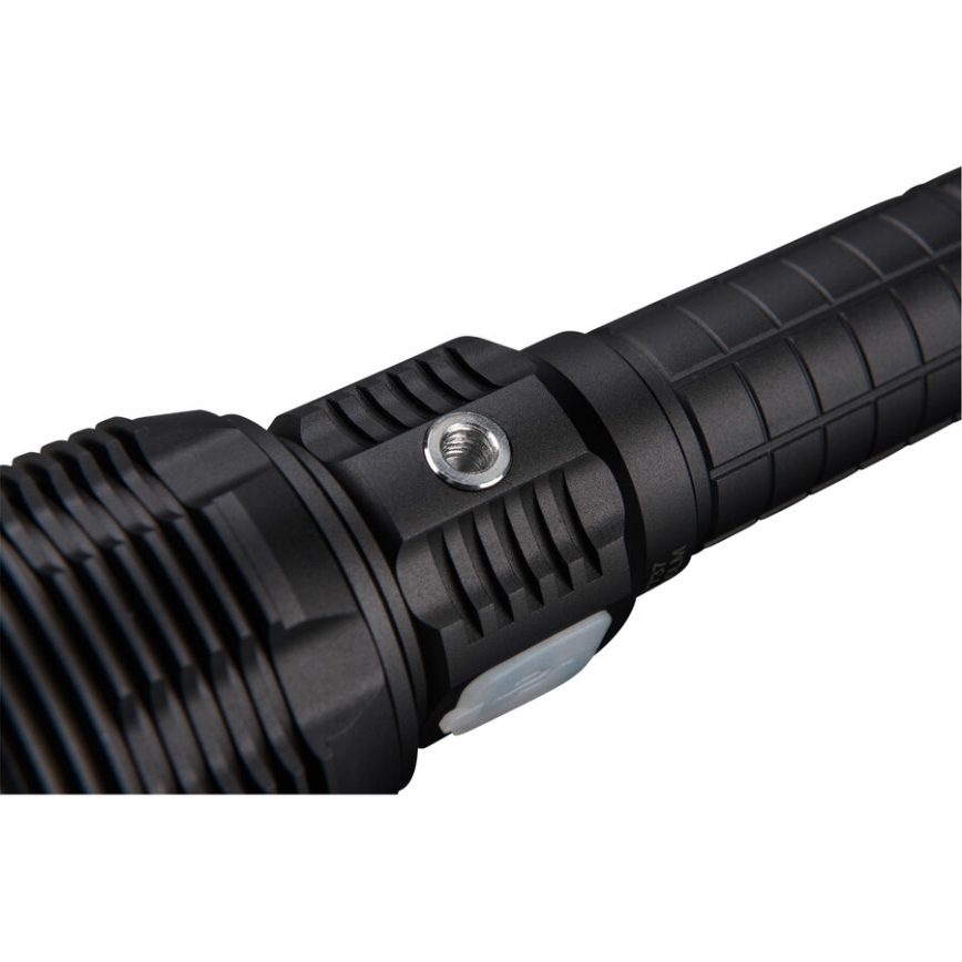 Extol - Lampe torche à intensité variable rechargeable avec une batterie portative LED/60W/10000 mAh 8000 lm IPX4 noir